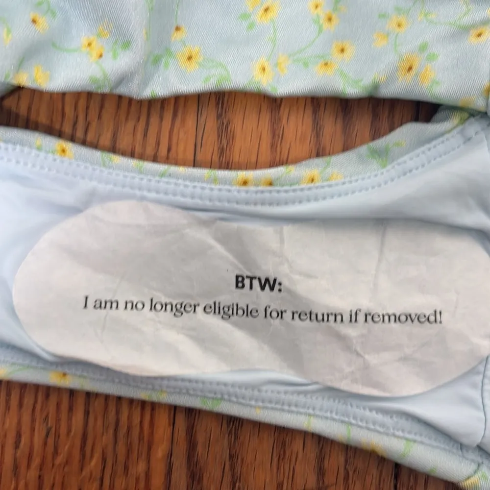 Andie The Mana One Piece LT Swimsuit blue Floral‎ size M Tall NWT - Image 6