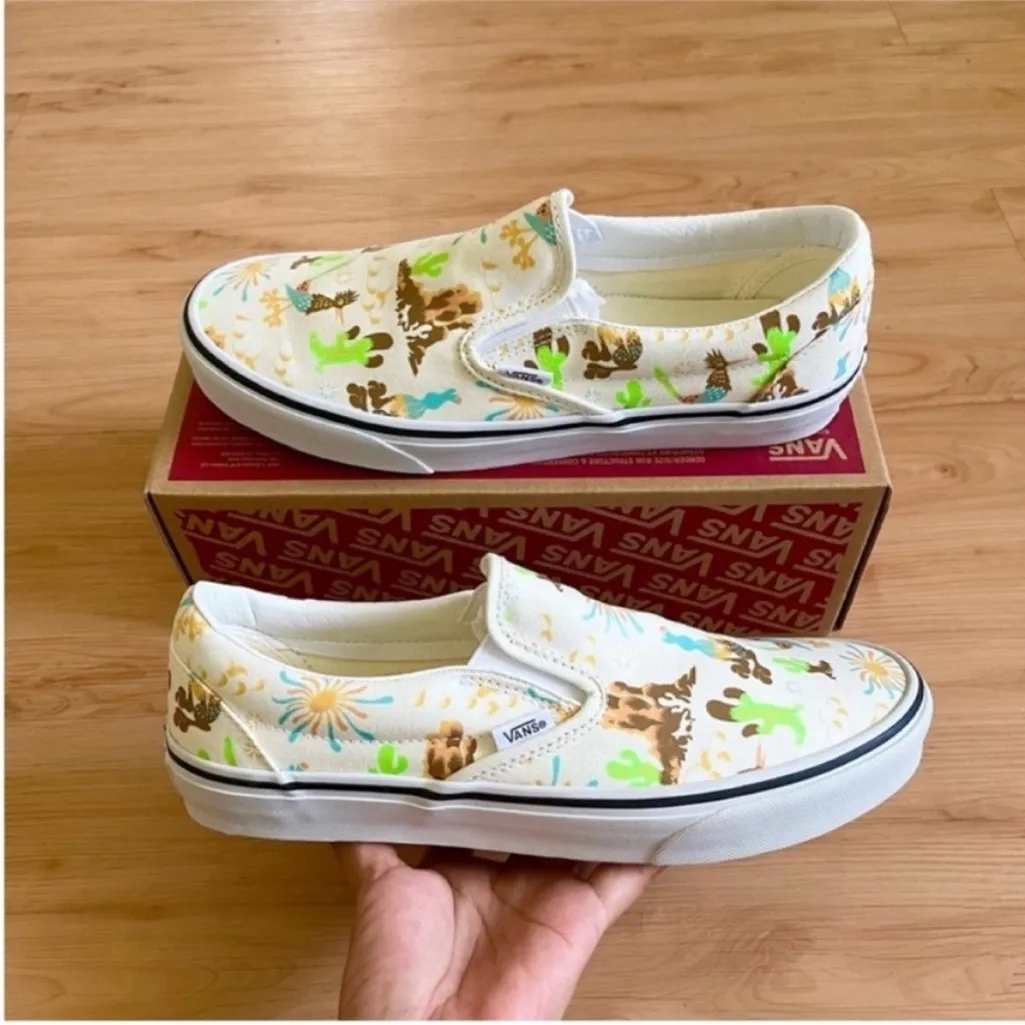 Van Classic Slip-On Get Outdoor
Marshmallow Women 10.0 US Mens 8.5US - Image 3