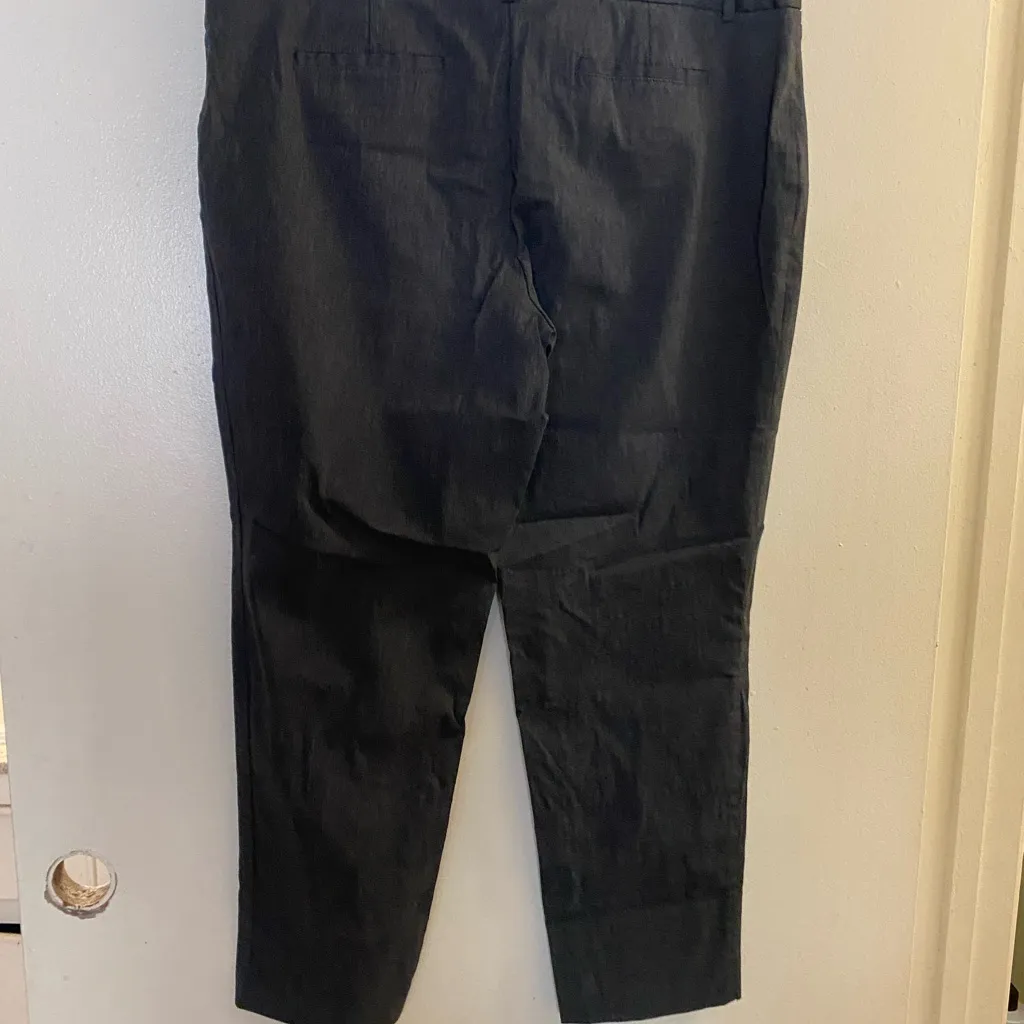 George Womens Dark Gray Slacks Dress Pants Size 18 Waist 38” 38x29 Grey - Image 4