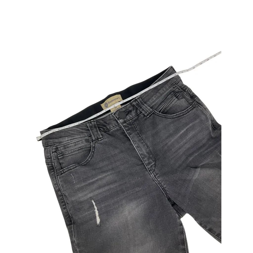 Democracy ab technology Womens black Straight Leg Jeans Size 8 slimming Classic - Image 5