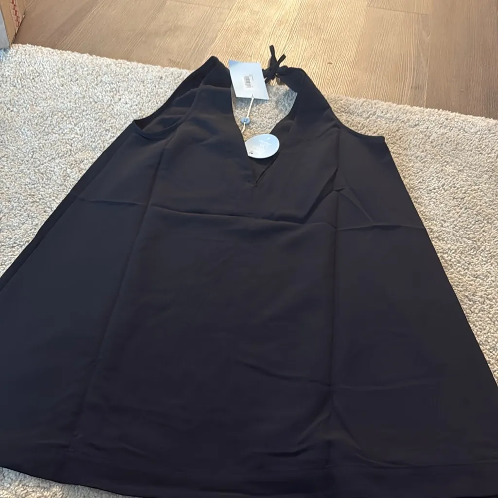 NWT HILL HOUSE HOME The Emma Dress in Black Crepe - Image 8