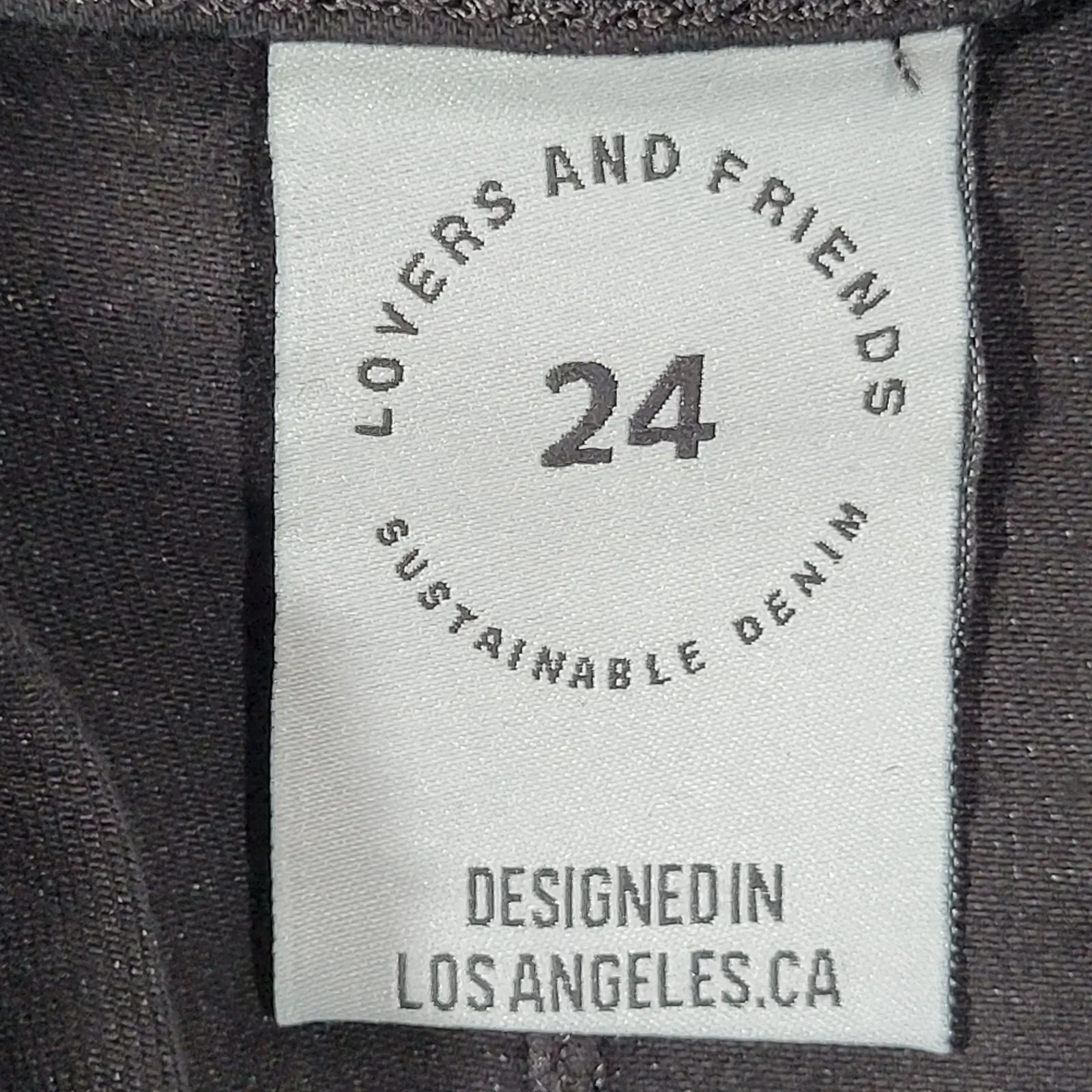 LOVERS AND‎ FRIENDS Womens Black Coated Skinny Jeans Pants Sustainable Denim 24 - Image 8