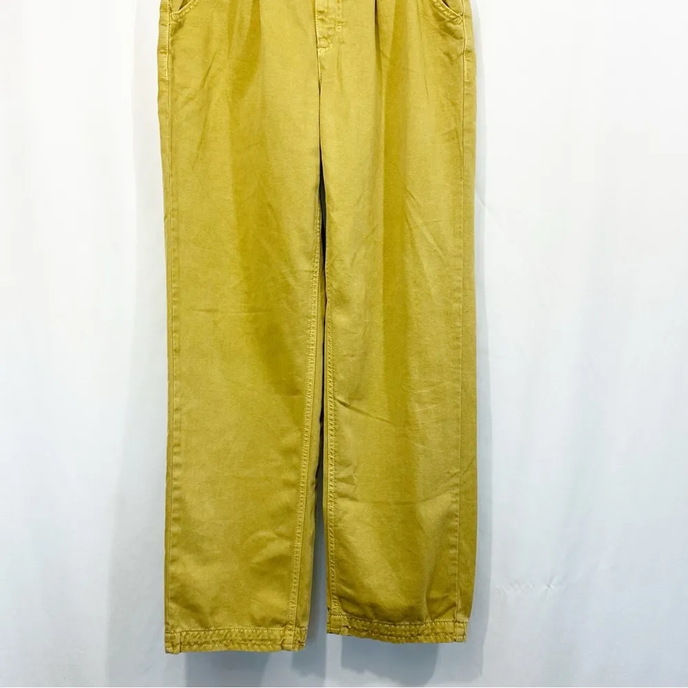 Free People Cya Later Skate Straight Leg Pants in Winter Wheat - Image 7