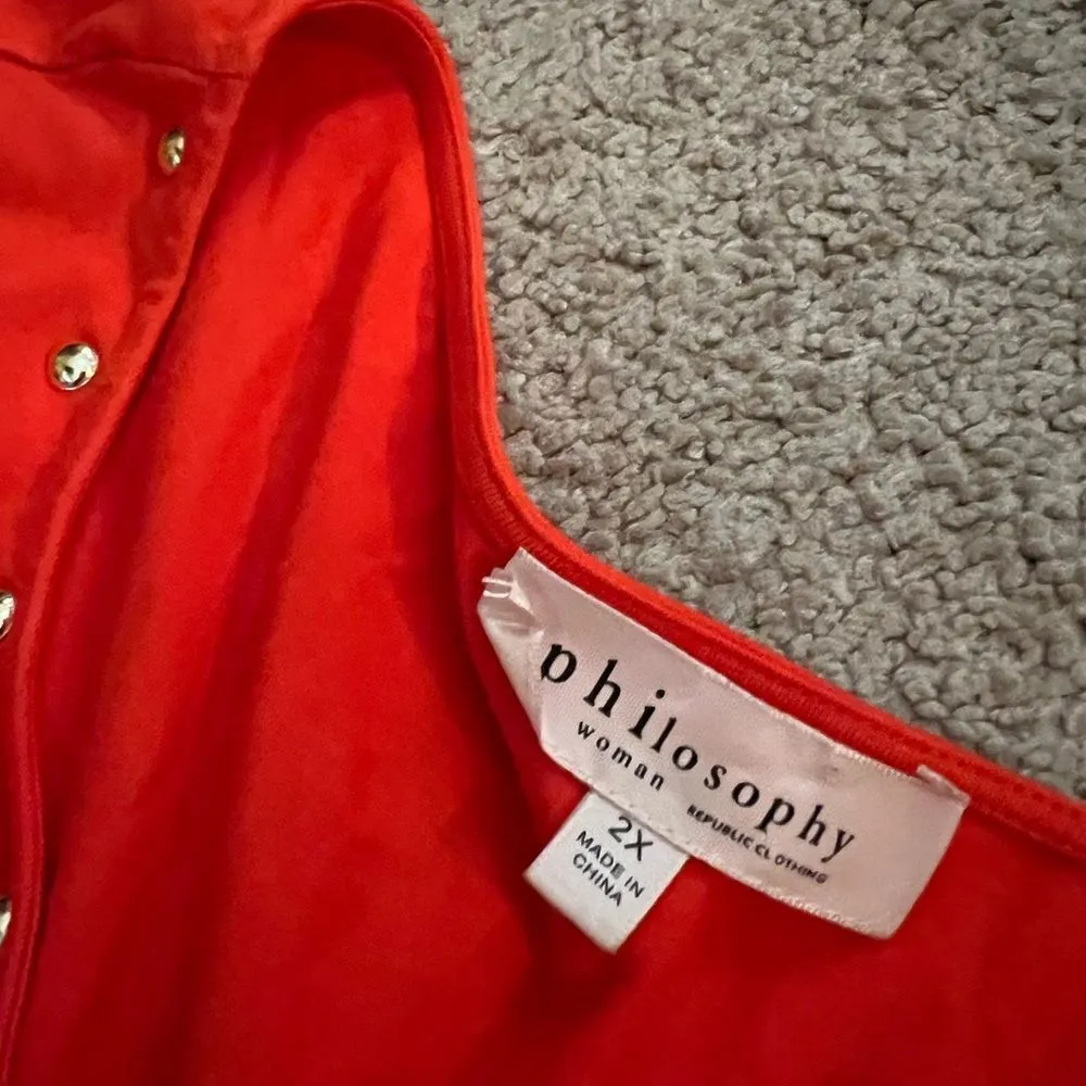 Philosophy 2x blouse - Image 8