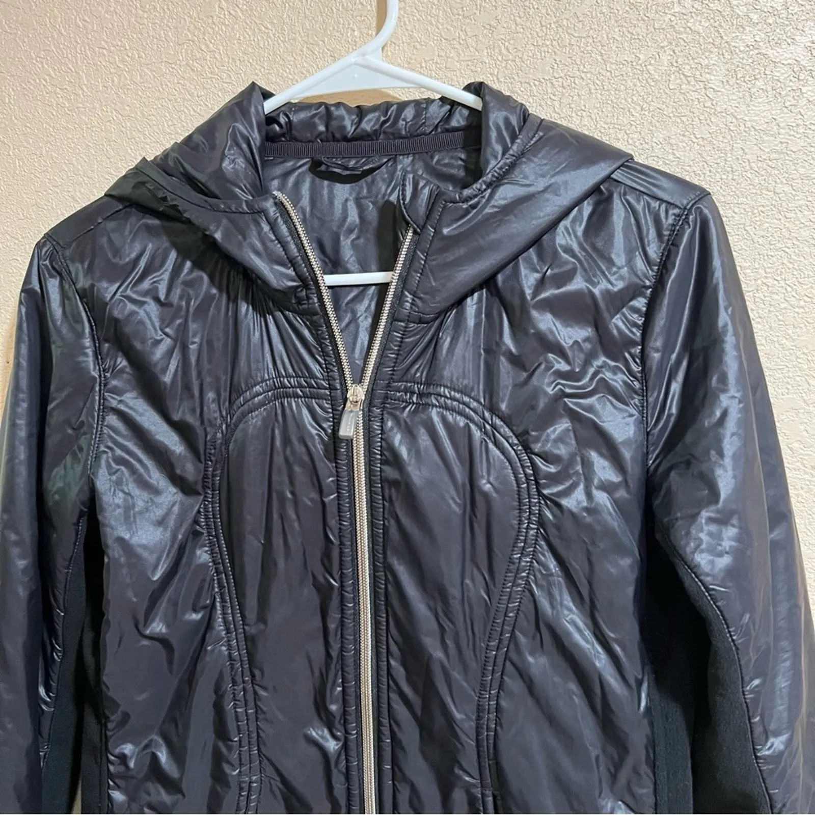 Lululemon UBA Puffer Hoodie Jacket in Lux Black 6 - Image 3