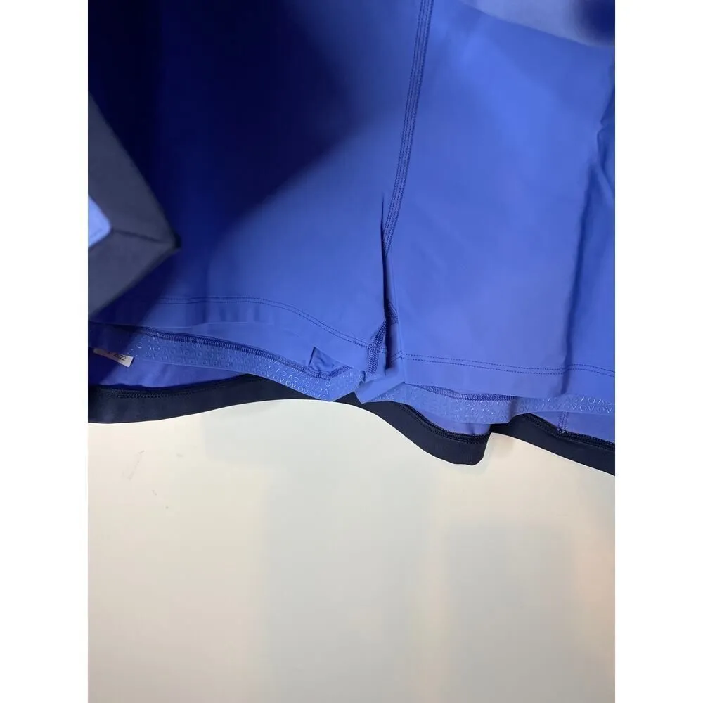 NWT Outdoor Voice Freeform 3" Skort XXS Delphinium Navy Athletic Athleisure - Image 4