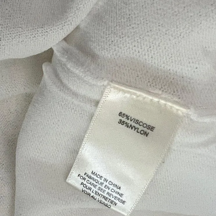 Torn by Ronny Kobo White Yuna Fringe Dress size Xsmall - Image 5