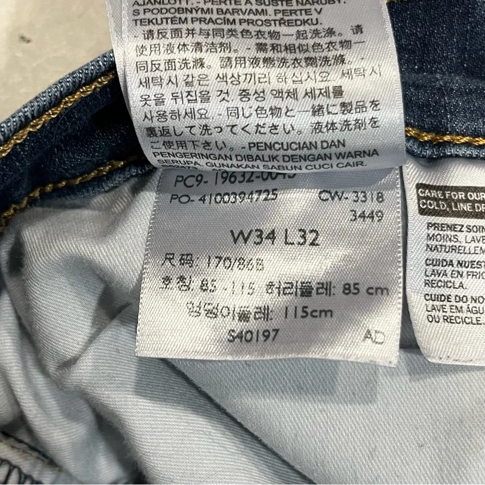 Levi’s 315 Shaping Bootcut Denim Jeans Pants size 34 - Image 11