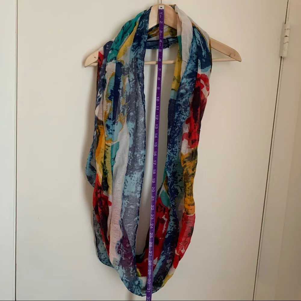 Watercolor Infinity Scarf - Image 2