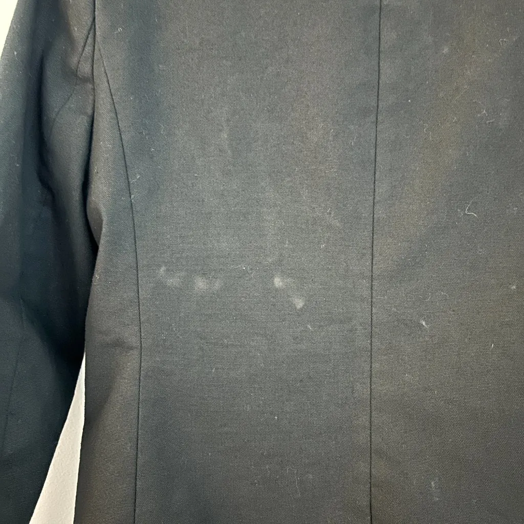 Banana Republic Women's Double Breasted Cadet Blazer in Black Size 4 - Image 10