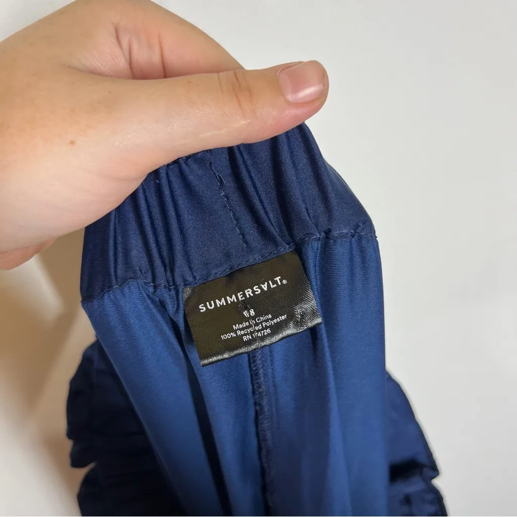 Summersalt  Satin Paperbag Pants Size 8 - Image 9