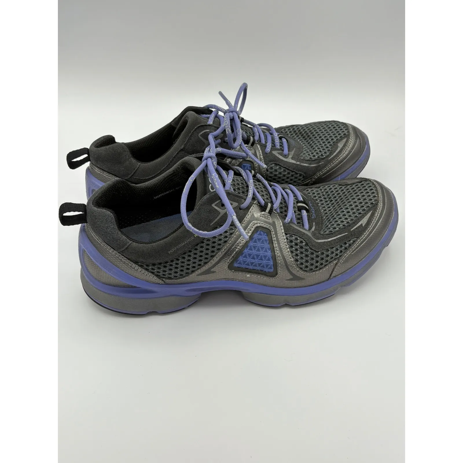 Ecco Biom Performance Run Gray/periwinkle Running Shoes Womens Sz 39/US8.5 - Image 5