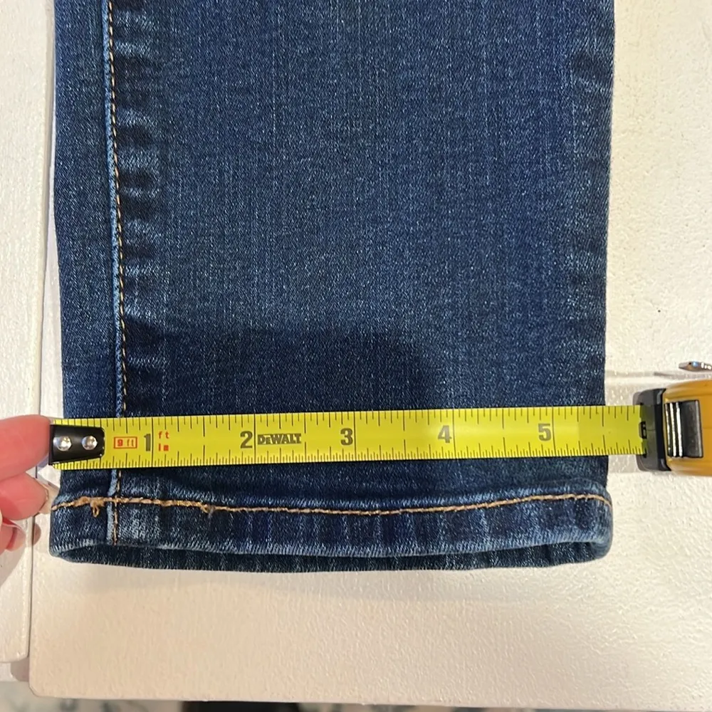 7 for all man kind women’s size 31 skinny blue jeans - Image 13