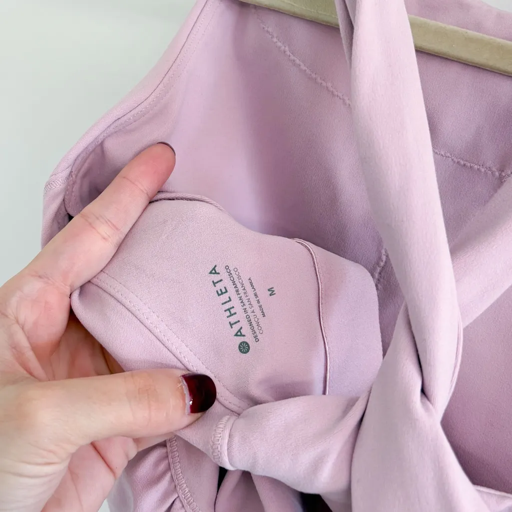 Athleta  Orchid Conscious Crop Bra Medium - Image 6