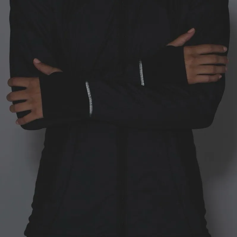 Lululemon Rare  Rush Hour Jacket Coat Black • 2016 Retired Edition Size 12 - Image 9