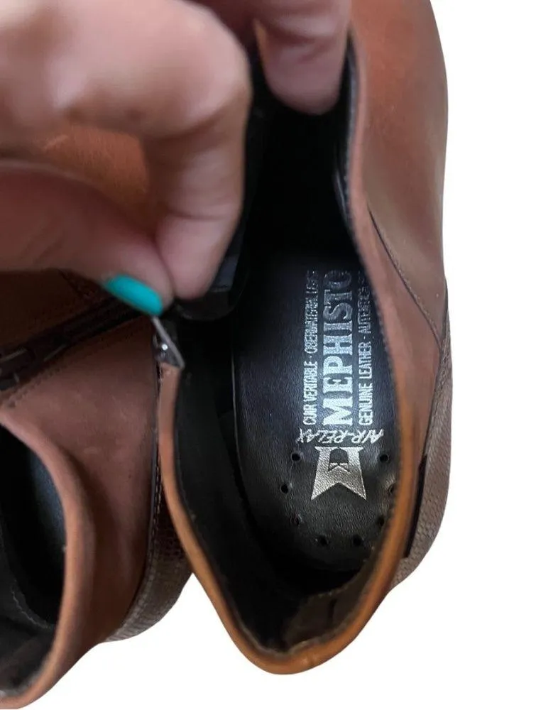 Mephisto Brown Ankle sz 7 Boots - Image 6