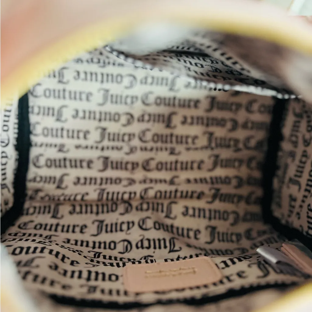 Juicy Couture Obsession Satchel NWT | Dusty Blush Pink Clay Rhinestone Bag NWT - Image 10