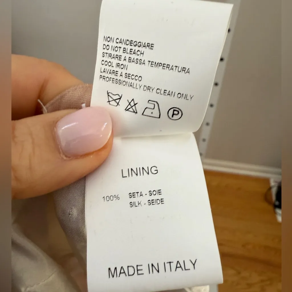 LUCA LUCA Multicolor Print 100% Silk Sleeveless A - Image 4