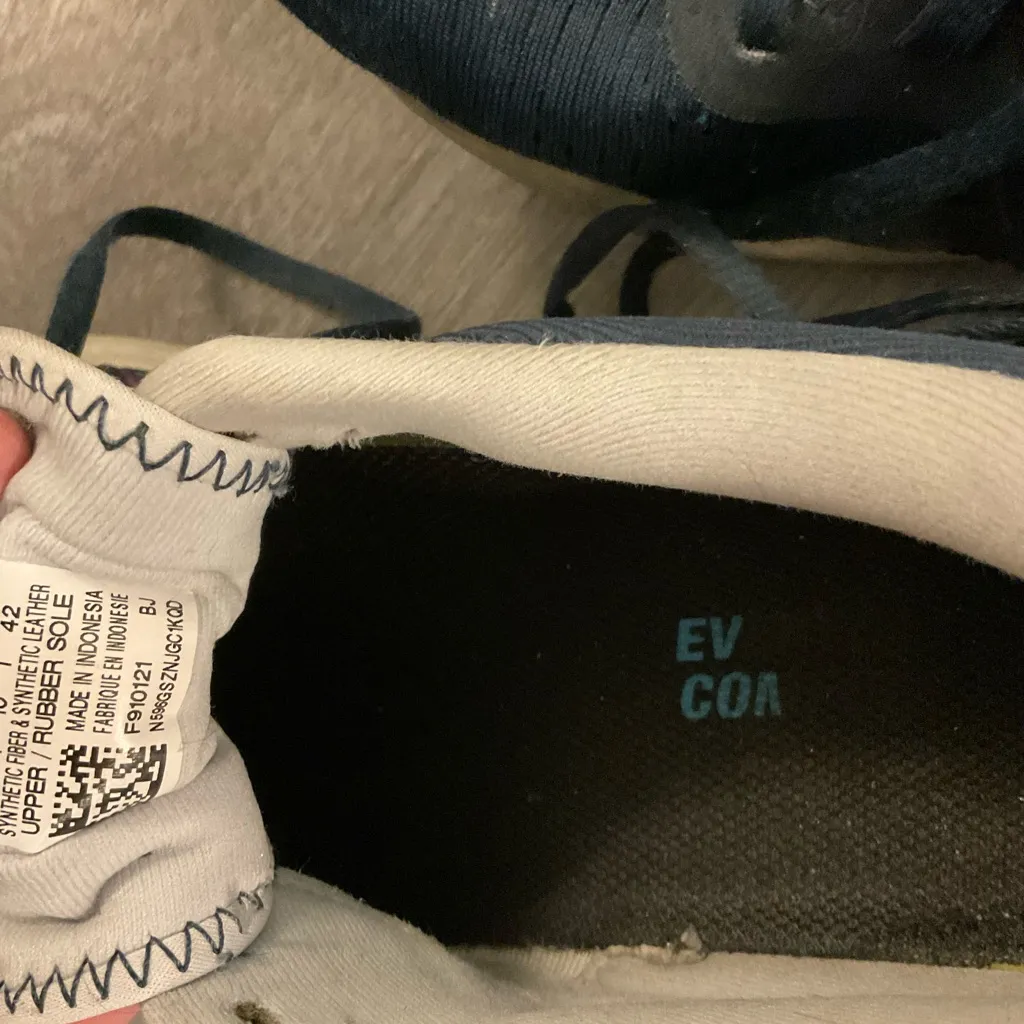 ASICS Gel-Excite 8 Women’s Running Shoes Size 10 Navy Blue Purple 1012A724 used - Image 12