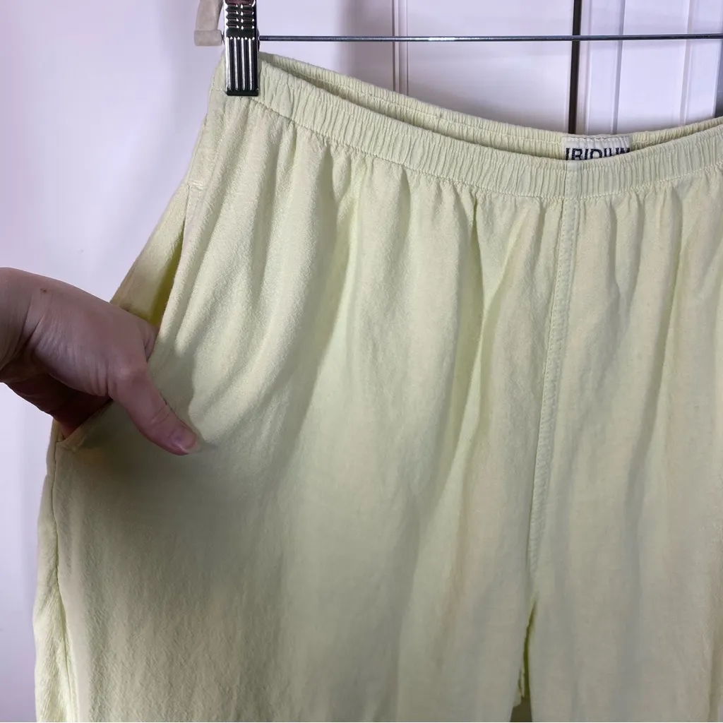 iridium set lagenlook boho relaxed citron‎ green 100% cotton size xl resortwear - Image 10