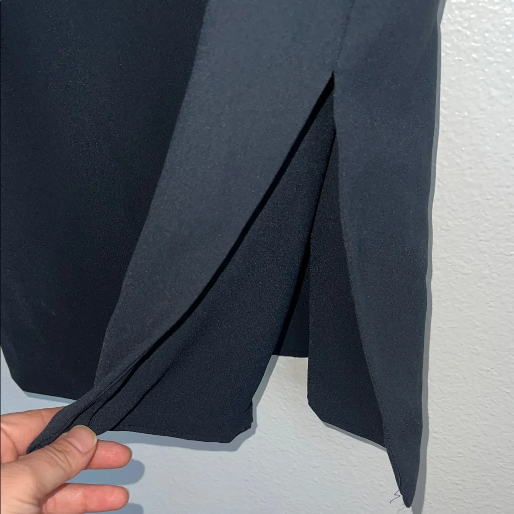 Oh Polly NWOT  Structured Mini Dress Deep Navy Size US 6 - Image 6