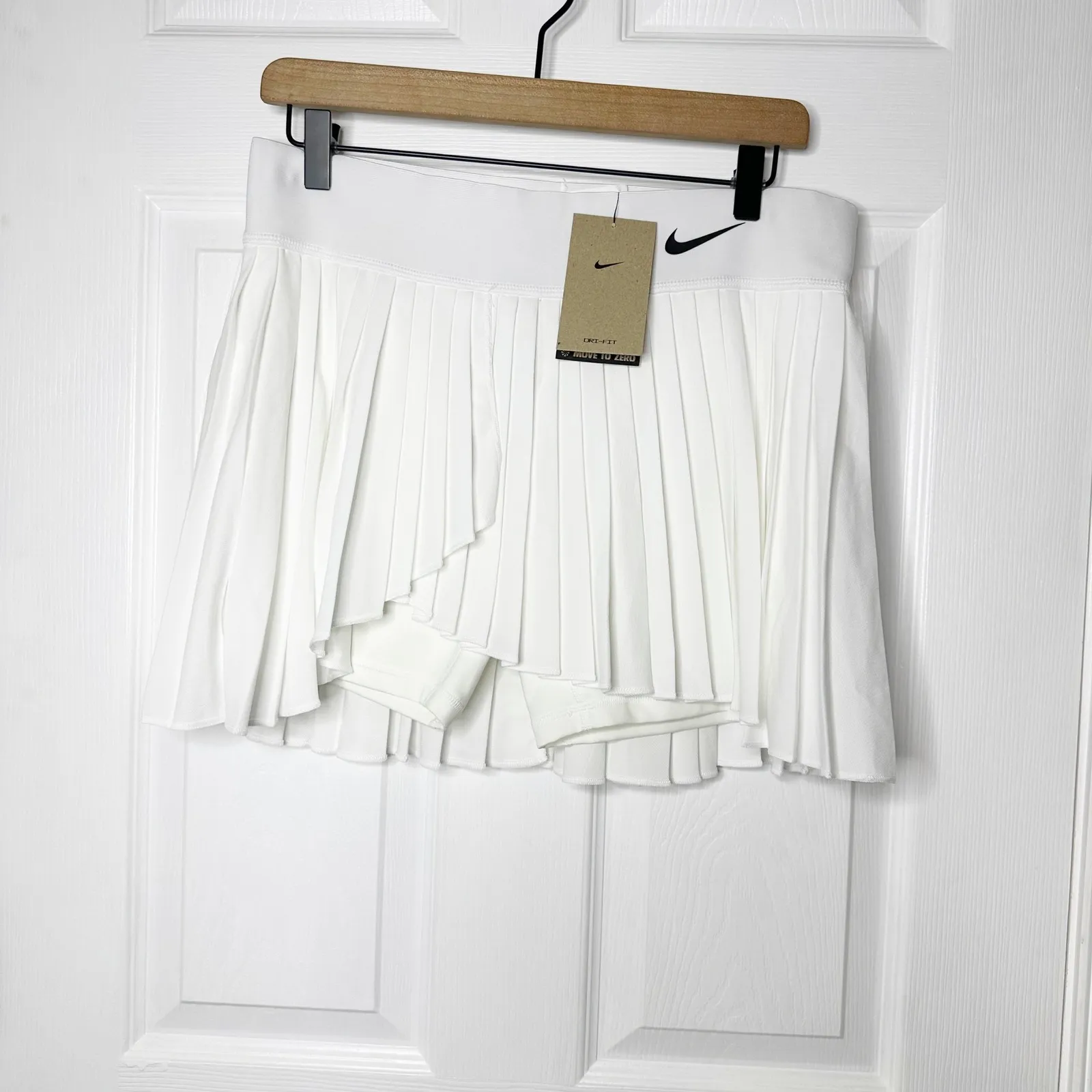 Nike‎ Advantage Court Dri-FIT Pleated Tennis Skort Size L NWT Athleisure Workout - Image 3