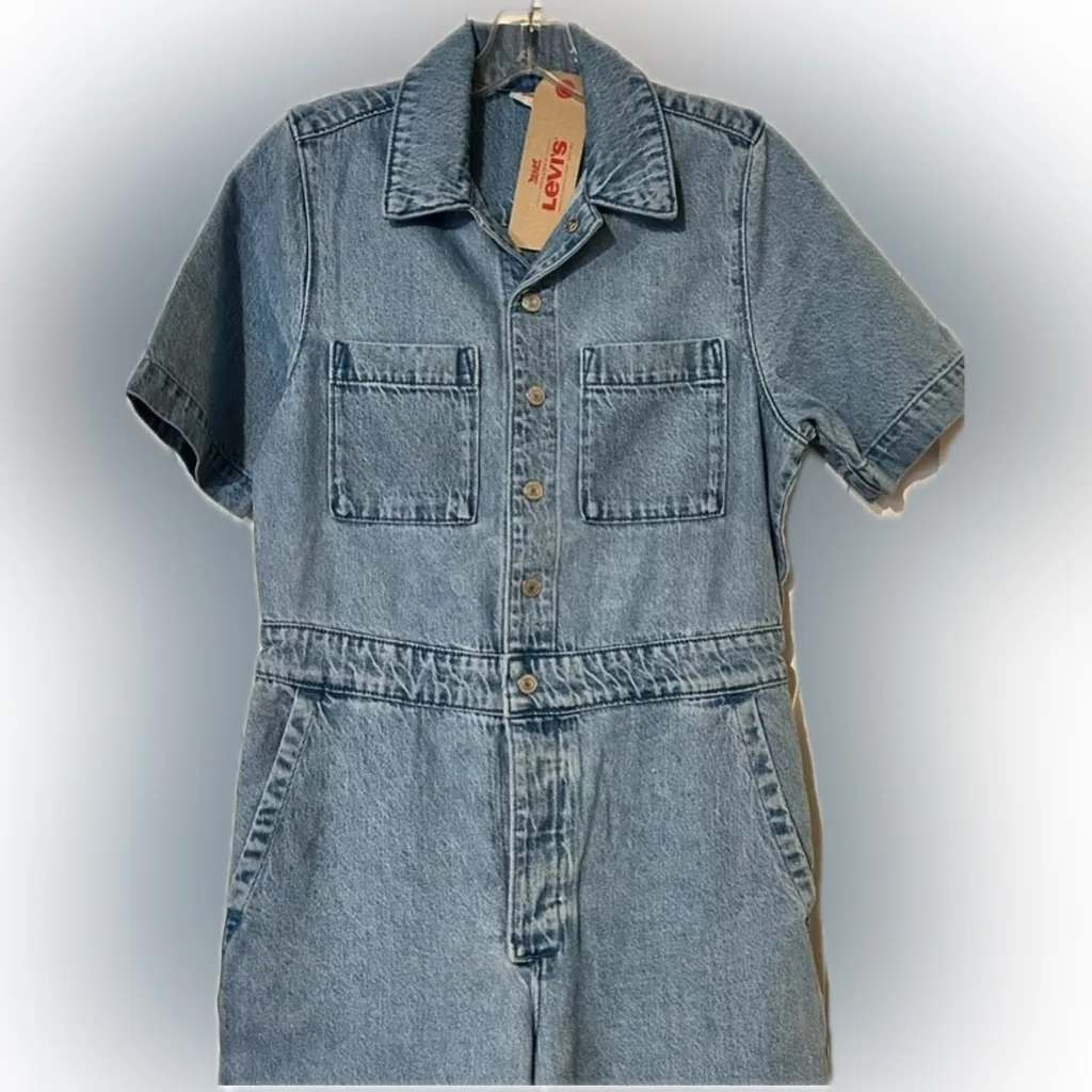 Levi's Short Sleeve Boilersuit - Image 10