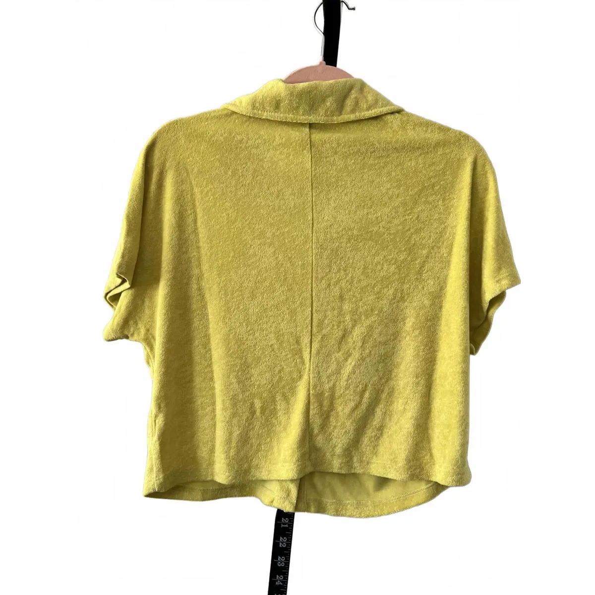 Andie Resortwear Cropped Button Up Shirt - Image 2