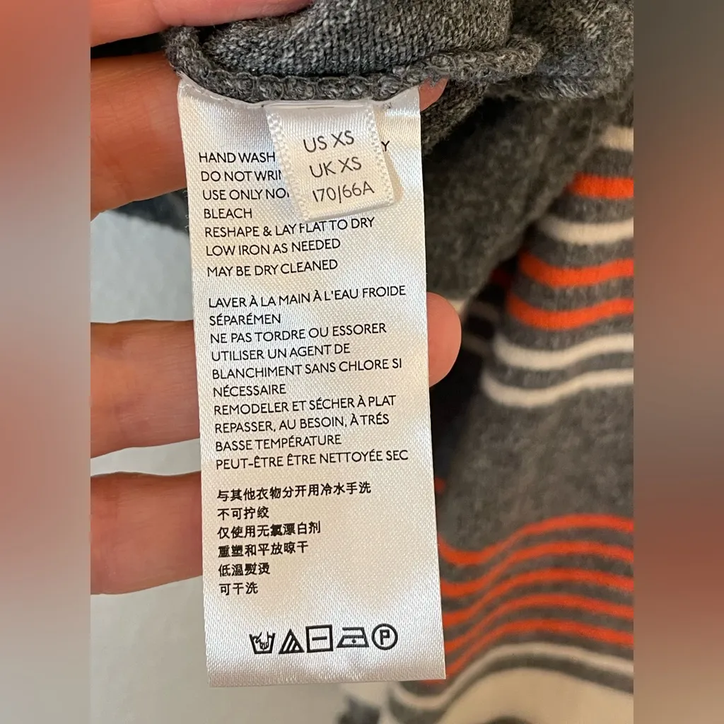 Free People Women’s Cooper Striped‎ Long-Sleeve T-Shirt Size XS - Image 12