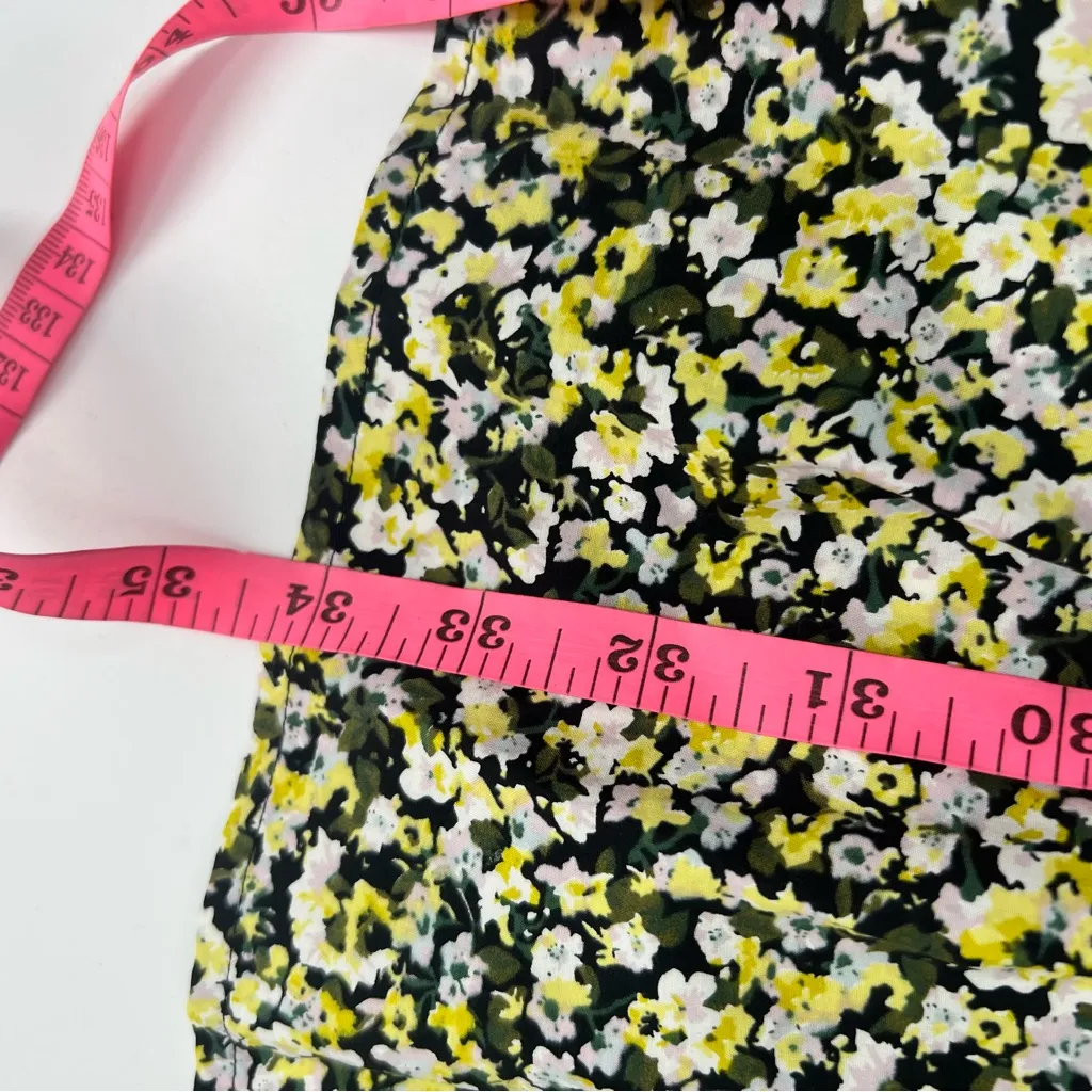 Rails The Louise Floral Tiered Cotton Blend Shift Dress
Yellow Black sz XS - Image 9