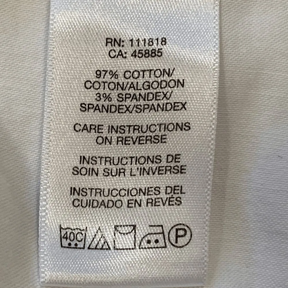 Michael Kors Skirt White Zip Front Cargo Pocket Ultra Mini Cotton Blend - Image 7