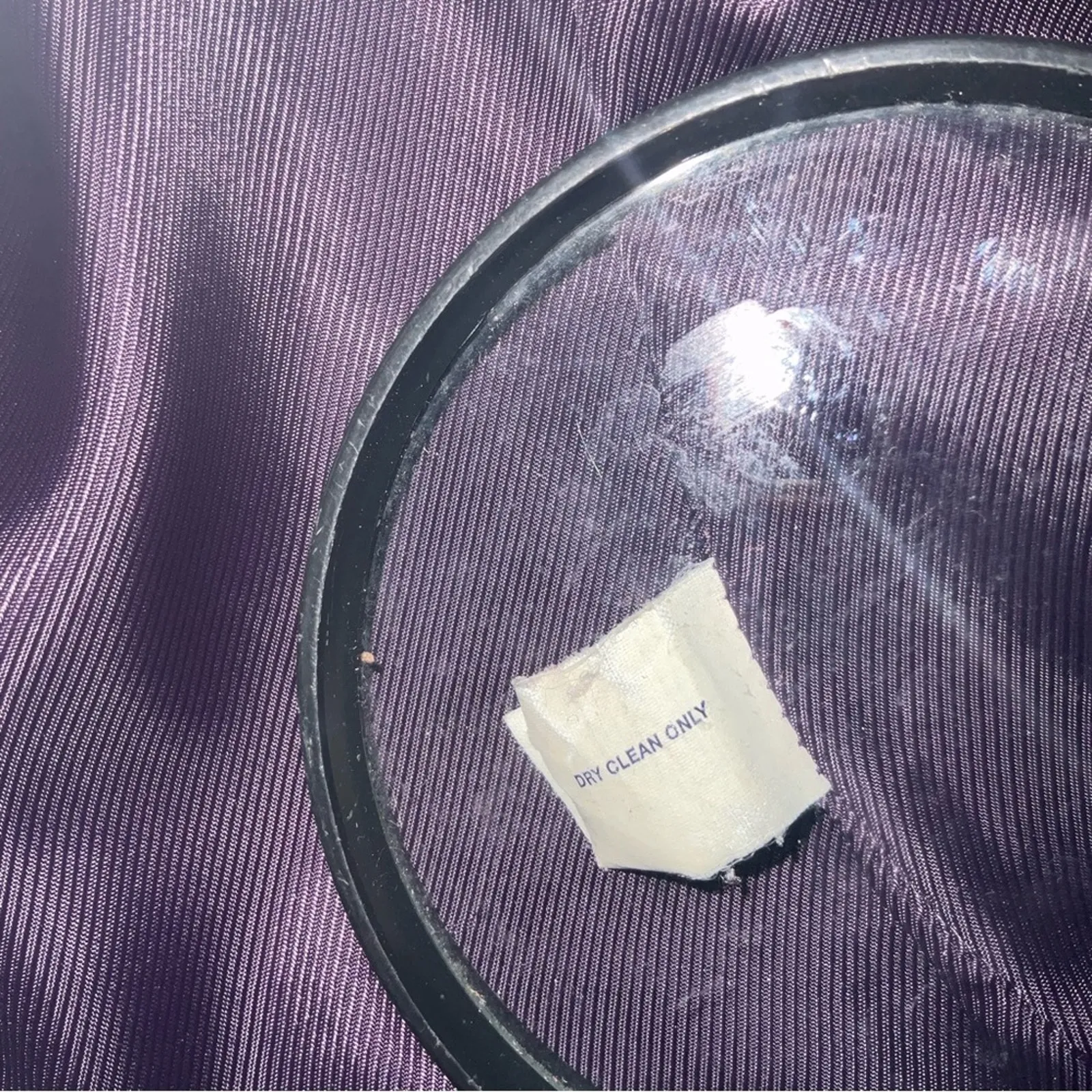 GAP Purple Belted Pea Coat M Indie Vanguard Classic Preppy Corporate Academia - Image 13