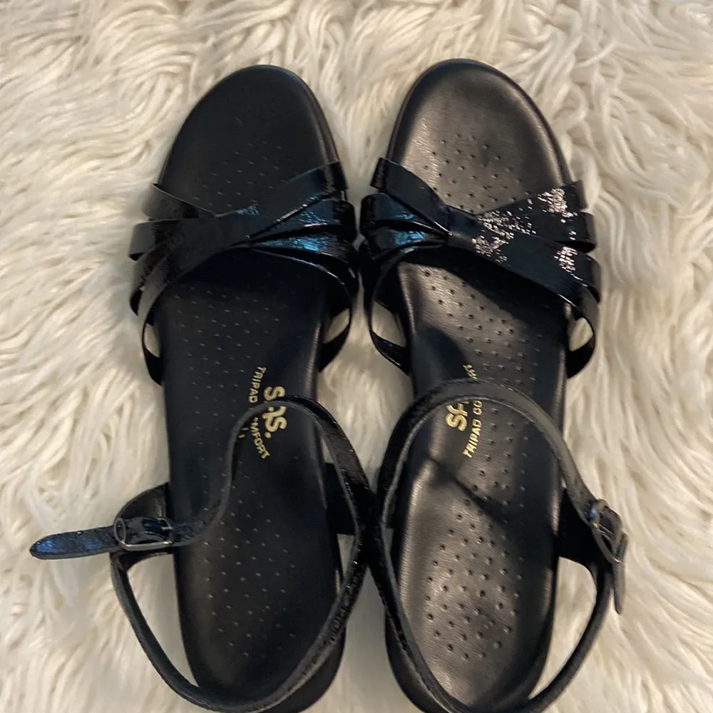 SAS Women's Black Sandals size 11 BNWOT see all photos - Image 12