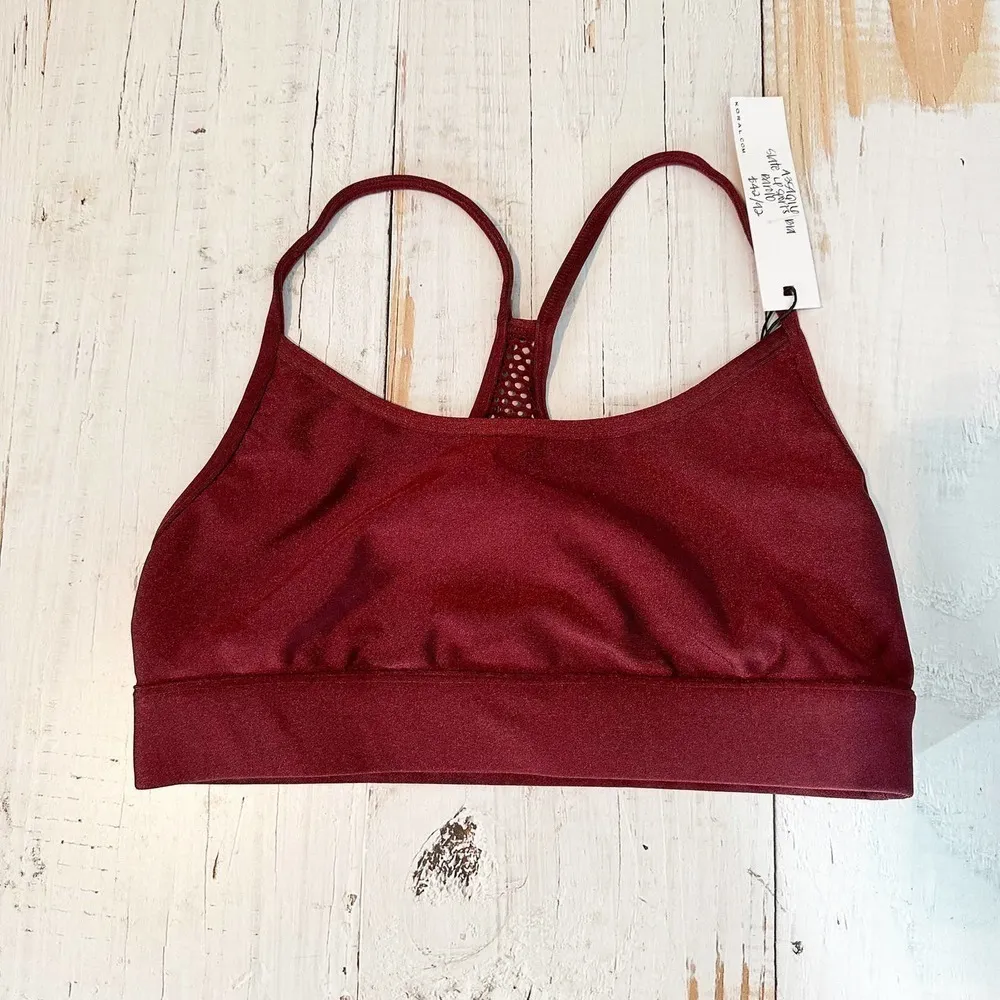 Koral Women's Slate Limitless Plus Sports Bra Barolo Size Small - Image 3