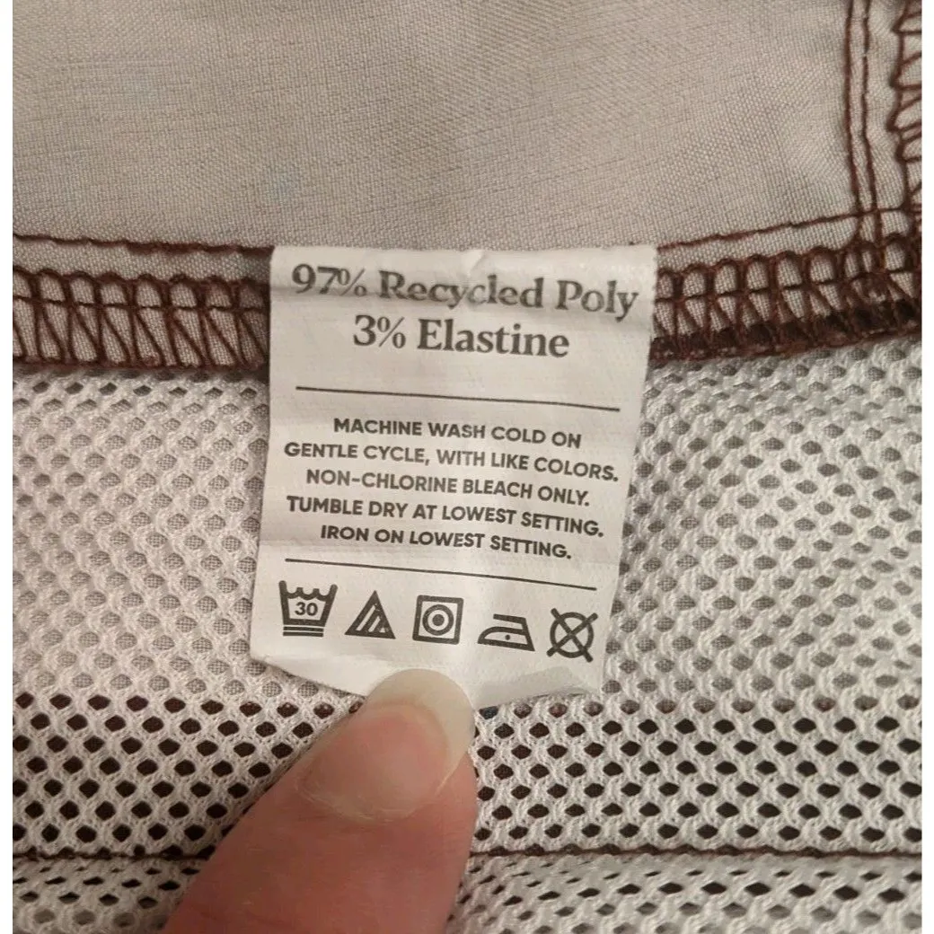 Jetty Workout Gym Running Beach Hiking Pull On Session Shorts Women Sz M Lounge Purple Size M - Image 10