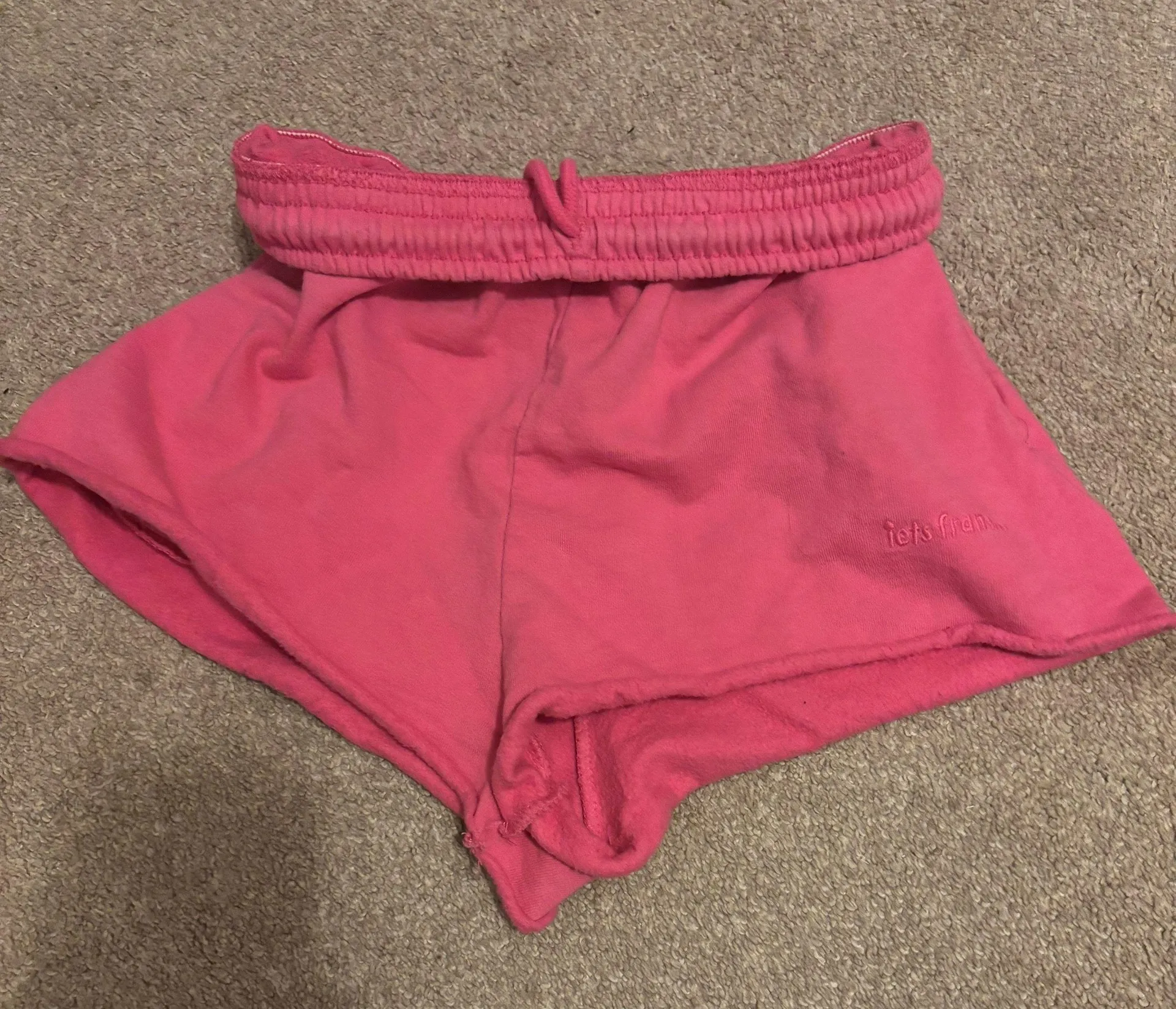 Pink Iets Frans Sweatshorts  - Image 3