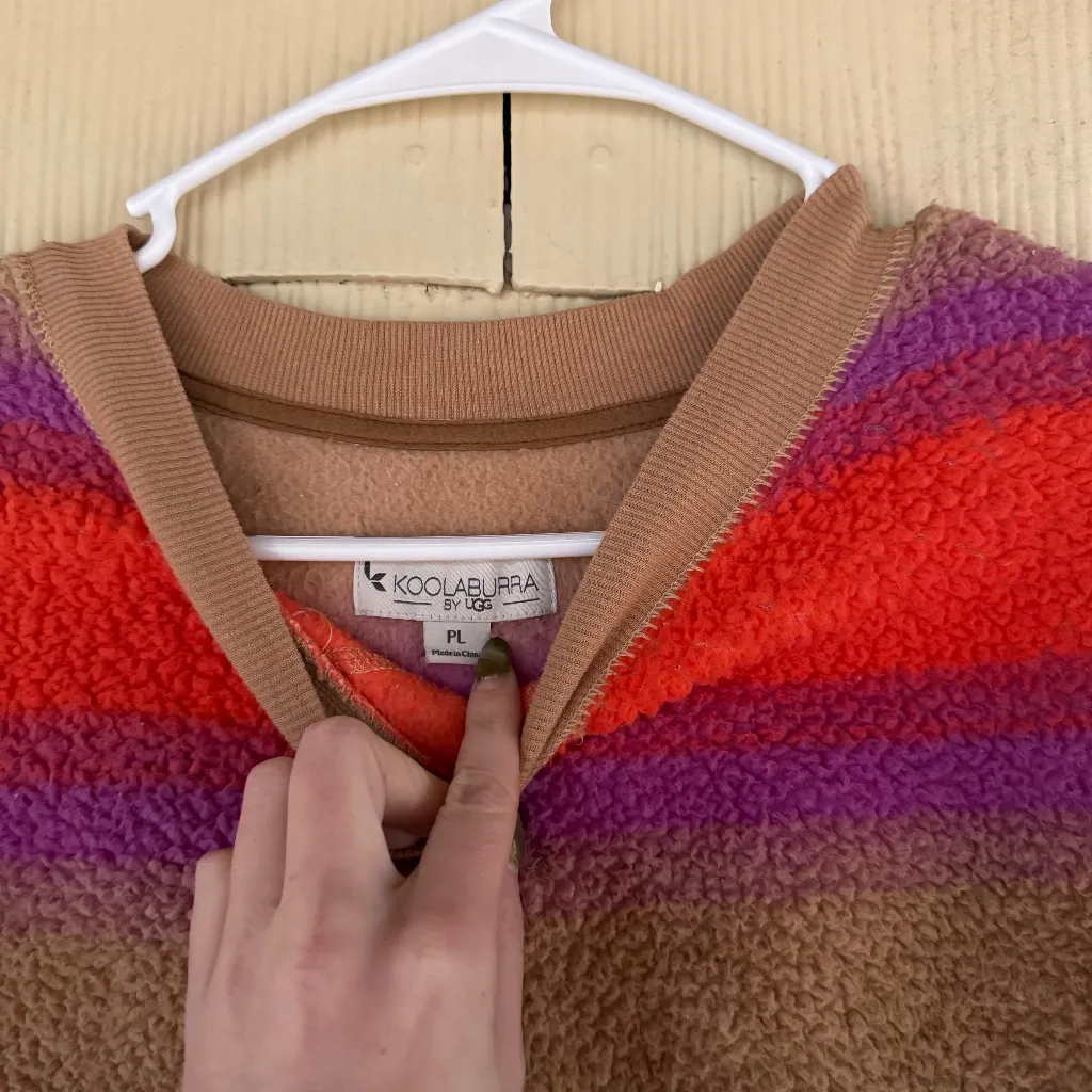 Koolburra by UGGs Tan Orange and Purple Sweater Size undefined - Image 2