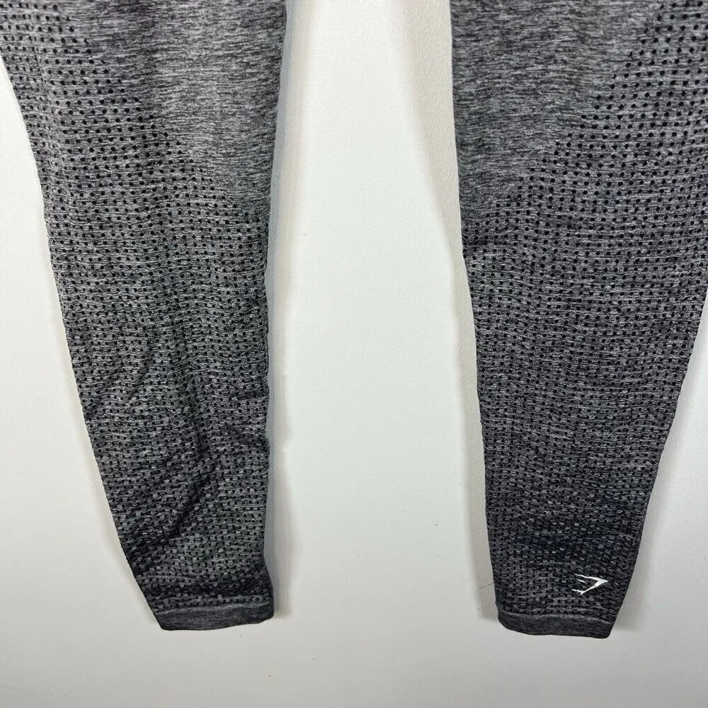 Gymshark Leggings Womens XS Grey Marl Vital Rise Seamless Stretch‎ High Waisted - Image 7