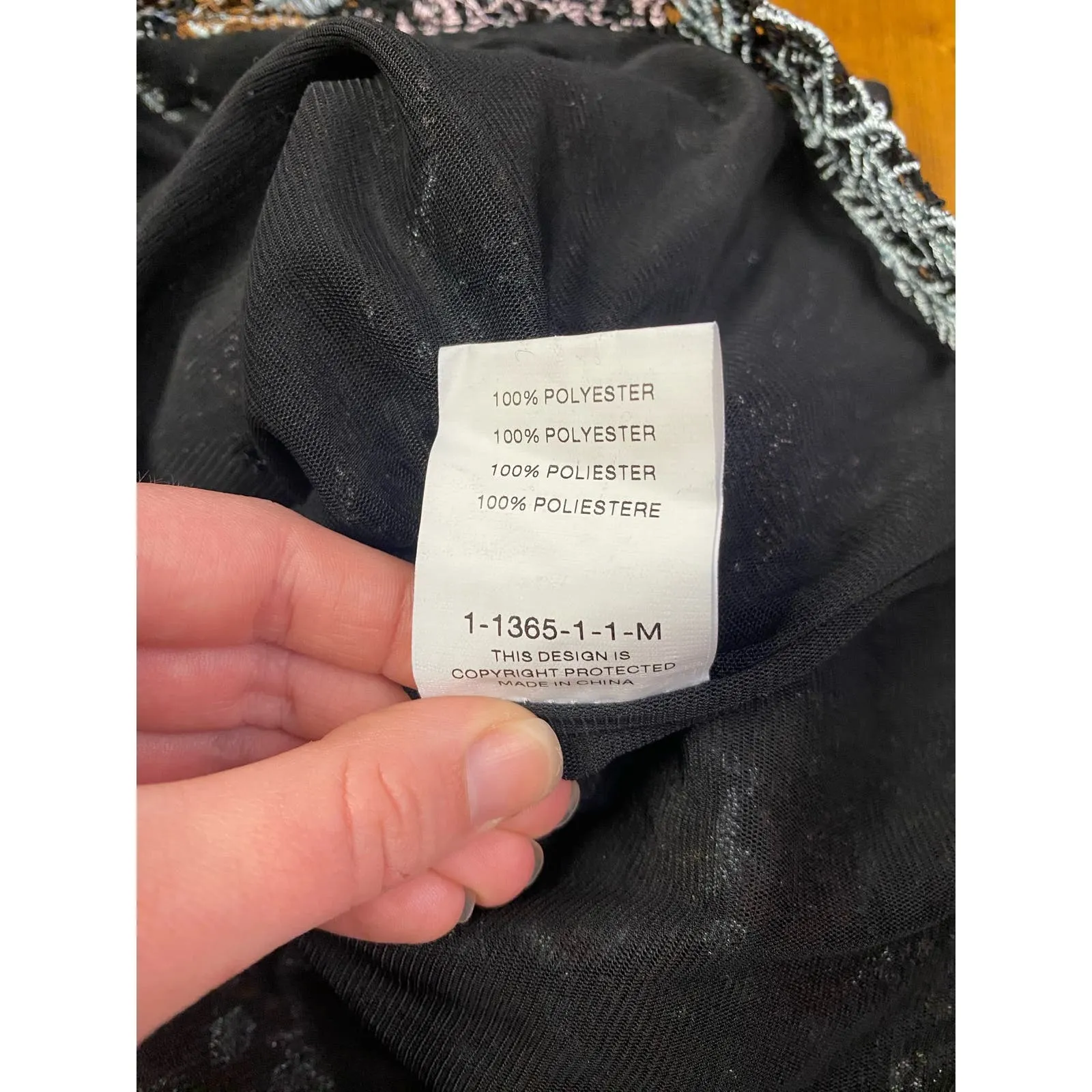 Goldie Enchanted Garden Lace‎ Top Size M - Image 8