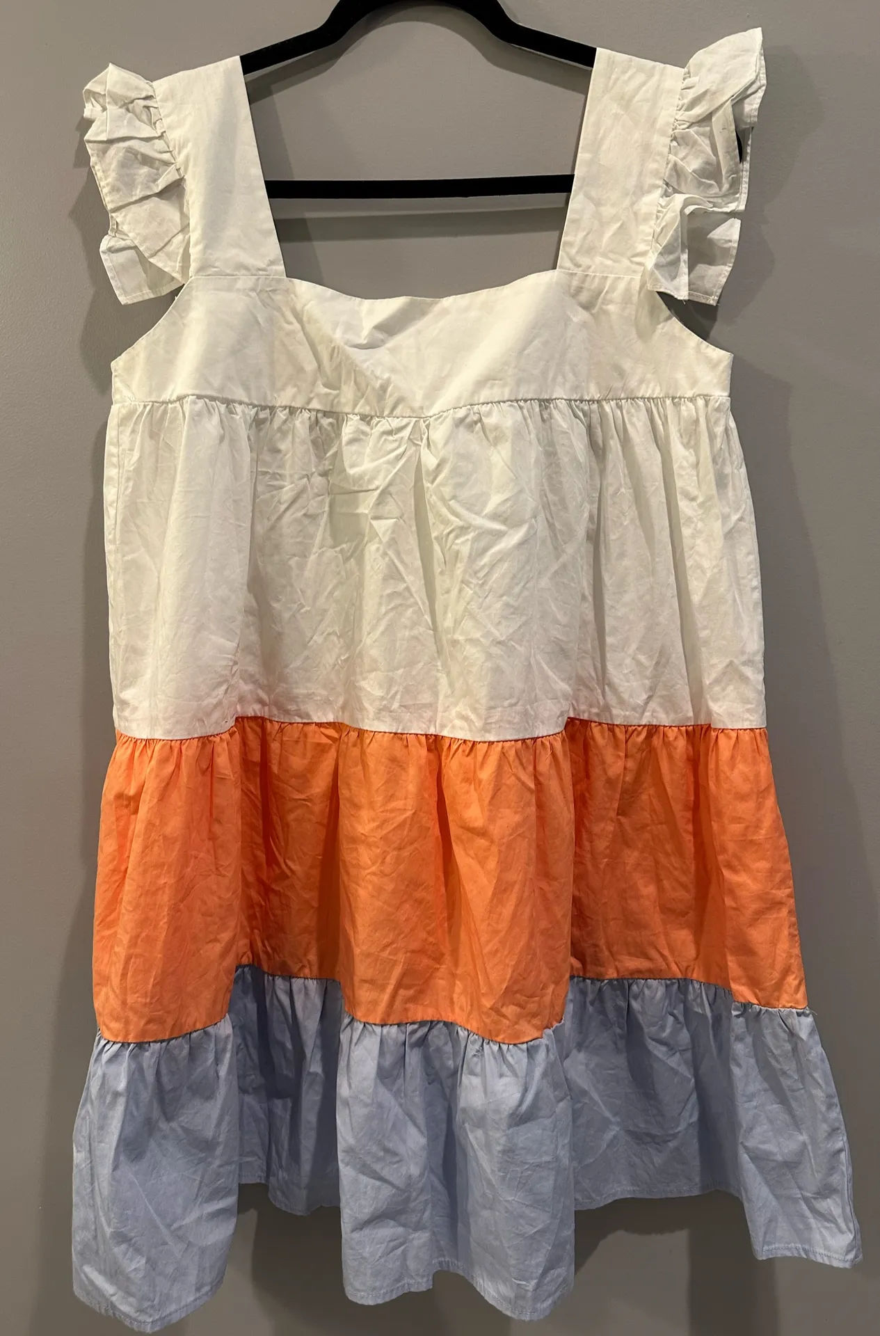 Altar'd State Colorblock Ruffle Strap Dress - Image 2