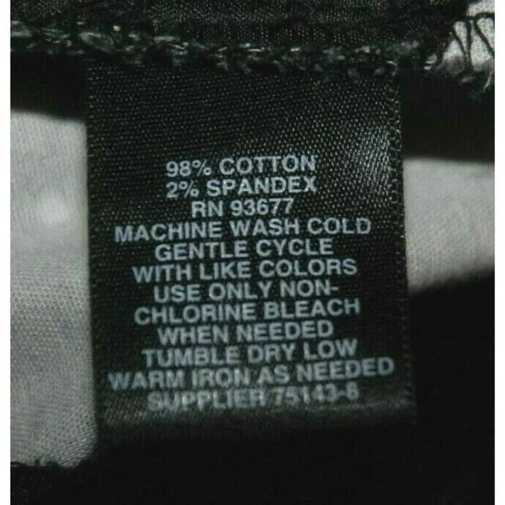 Liz Claiborne Career Ladies Black Polka Dot Pants Size 6 Emma Classic Stretch - Image 7