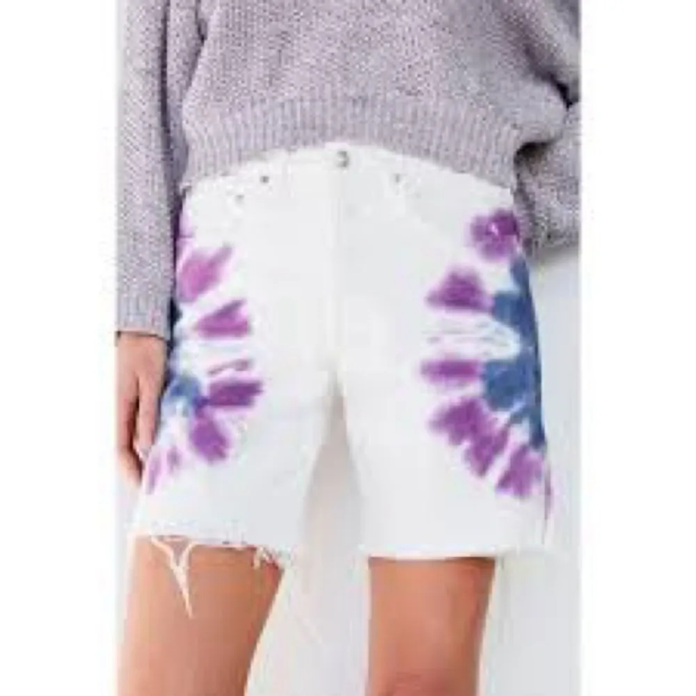 Anthropologie Edwin Tie-Dye Kai Shorts size 28 NWT! Color is sunset $168 retail! - Image 3