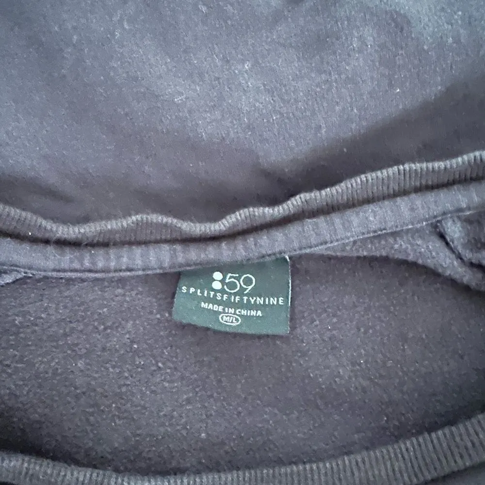 Splits 59 Black Pullover Sweatshirt - Image 3