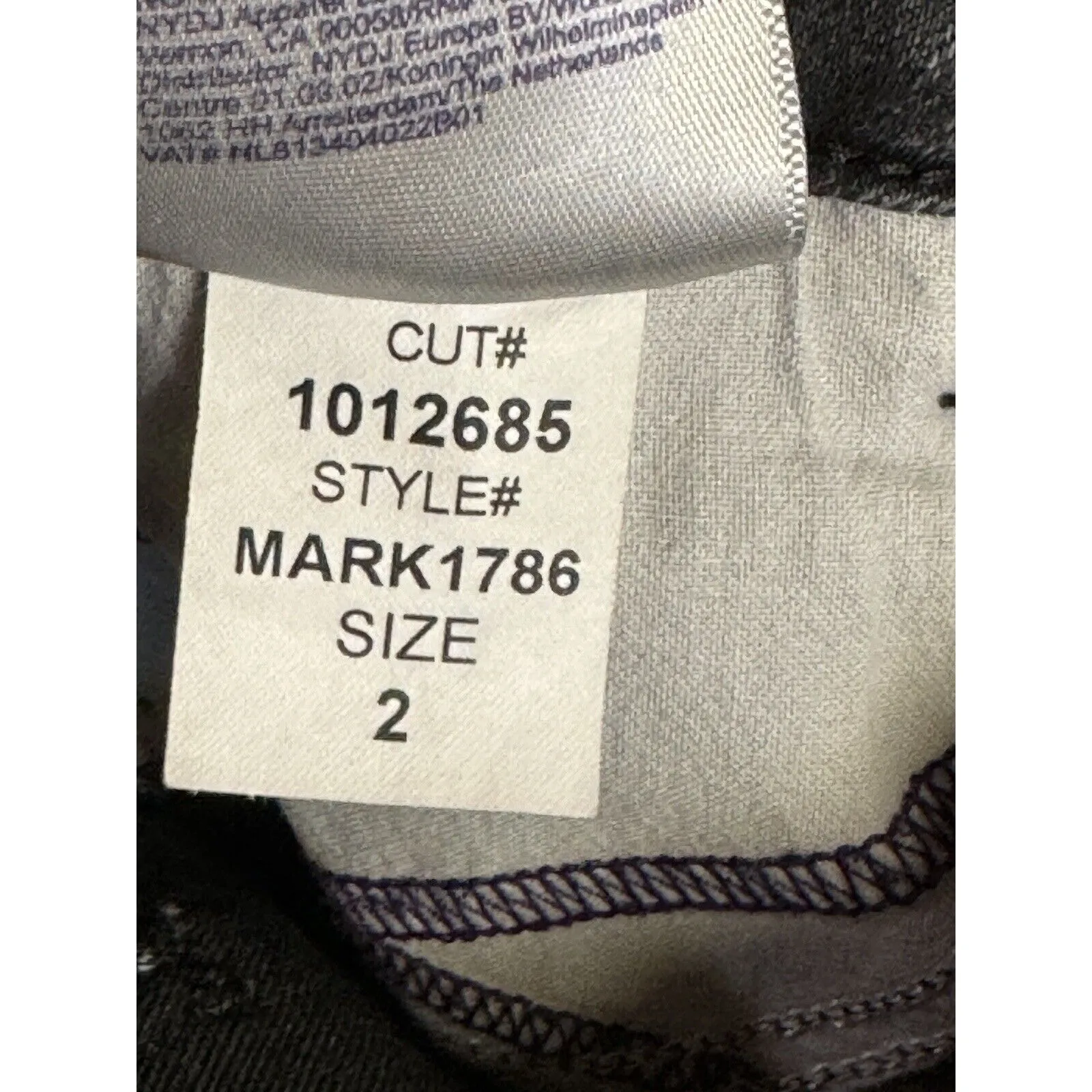 NYDJ Jeans‎ Women 2 Mid Rise Skinny Alina Legging Denim Pants - Image 9