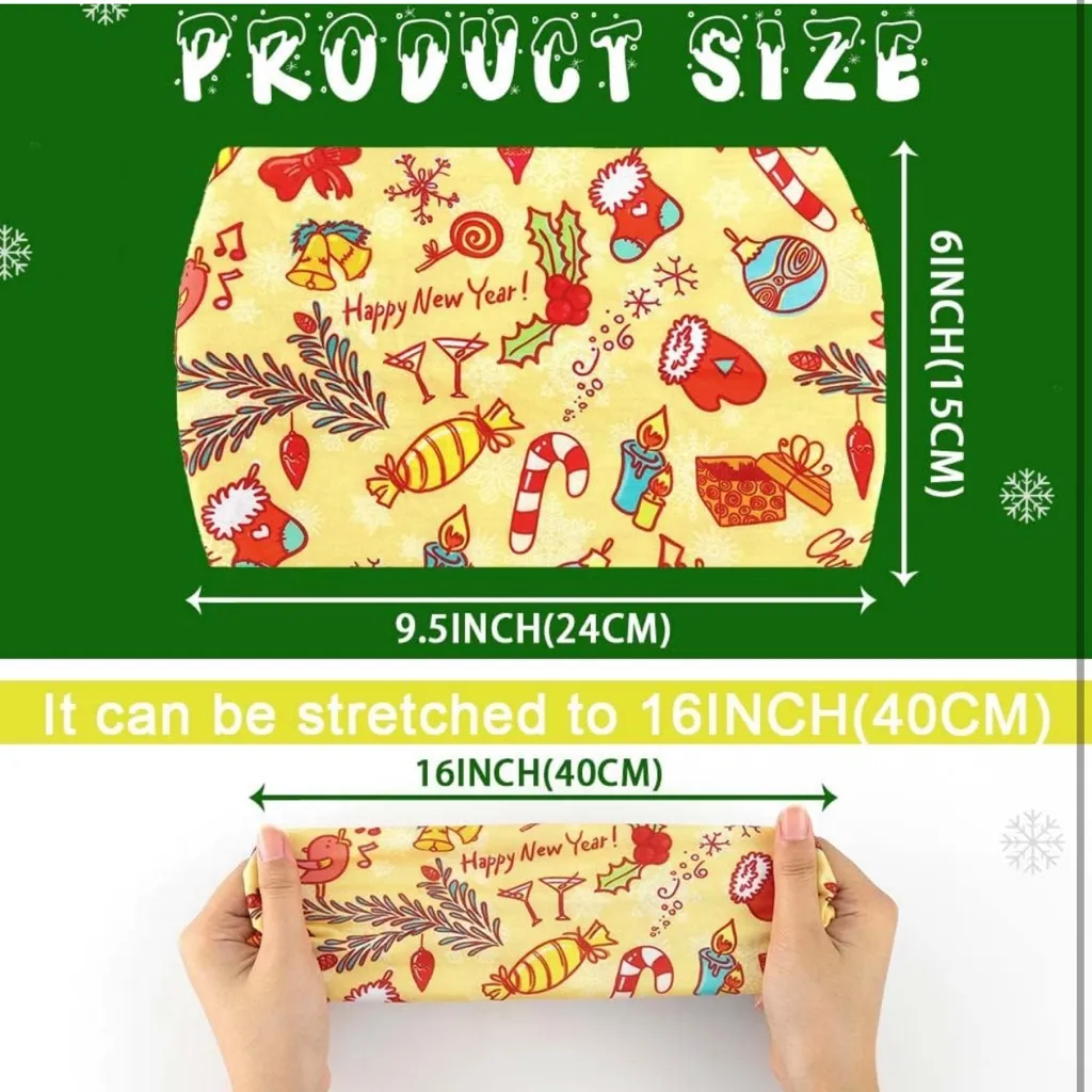 🎁NWT* 3pk Christmas Themed‎ Stretch - Image 4