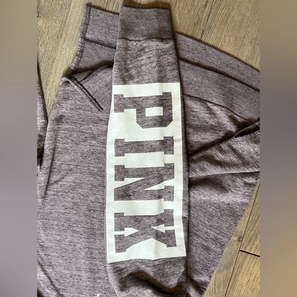 Victoria's Secret PINK Zip-Up - Heather Gray - Image 2