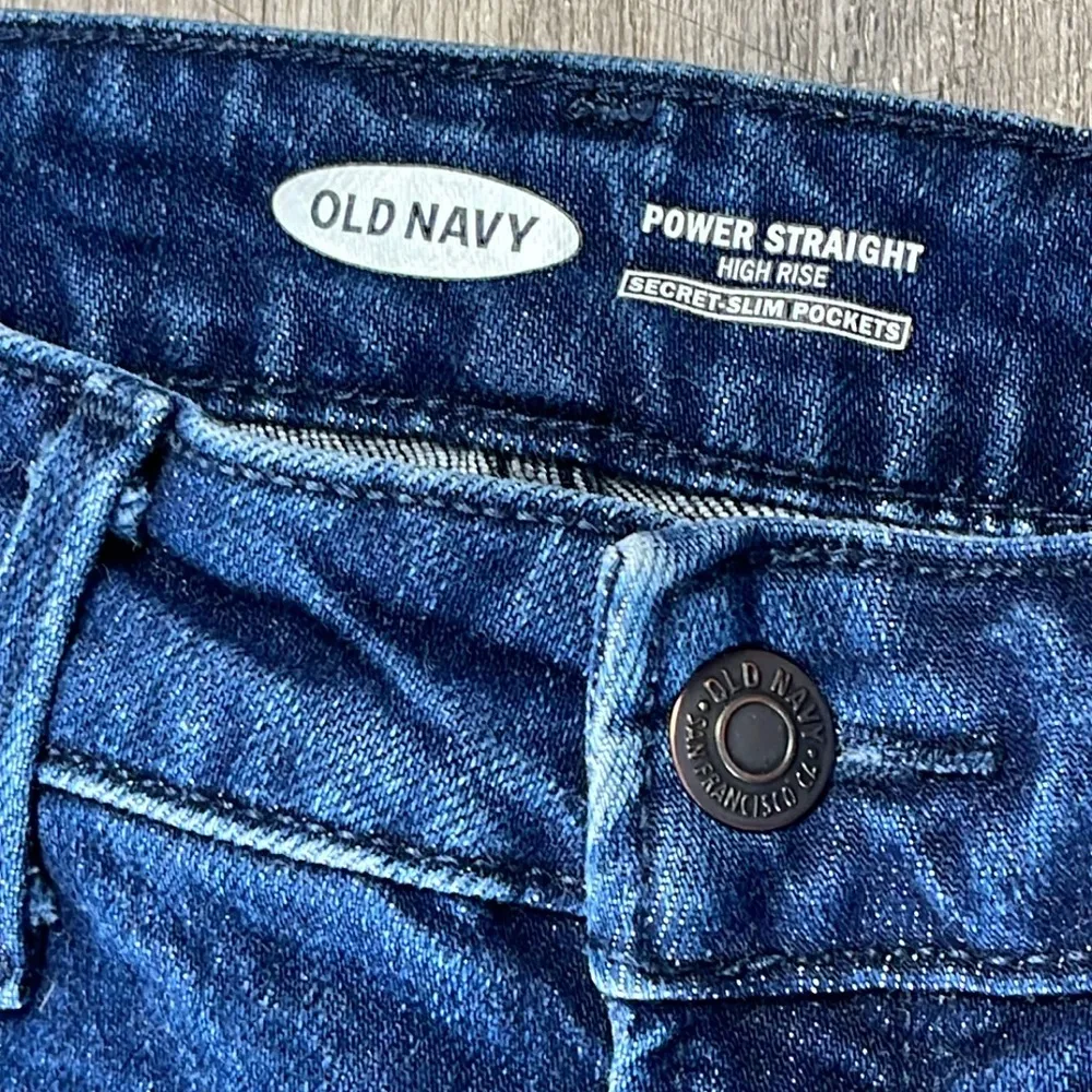 Old Navy Power Straight High Rise Jeans - Image 6