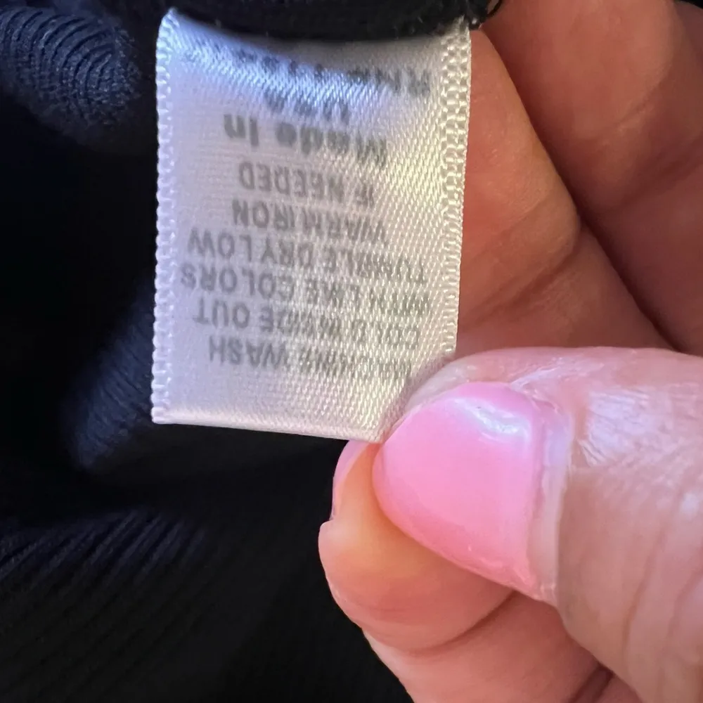 MONROW Women Knit Sheath Stretch Sweater Dress LONG Sleeve Size XS Black - Image 10