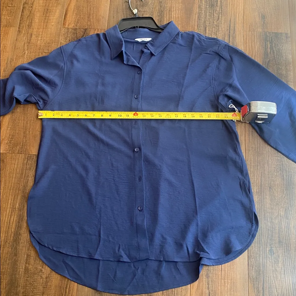 Ci Sono Navy Blue Blouse - Image 7