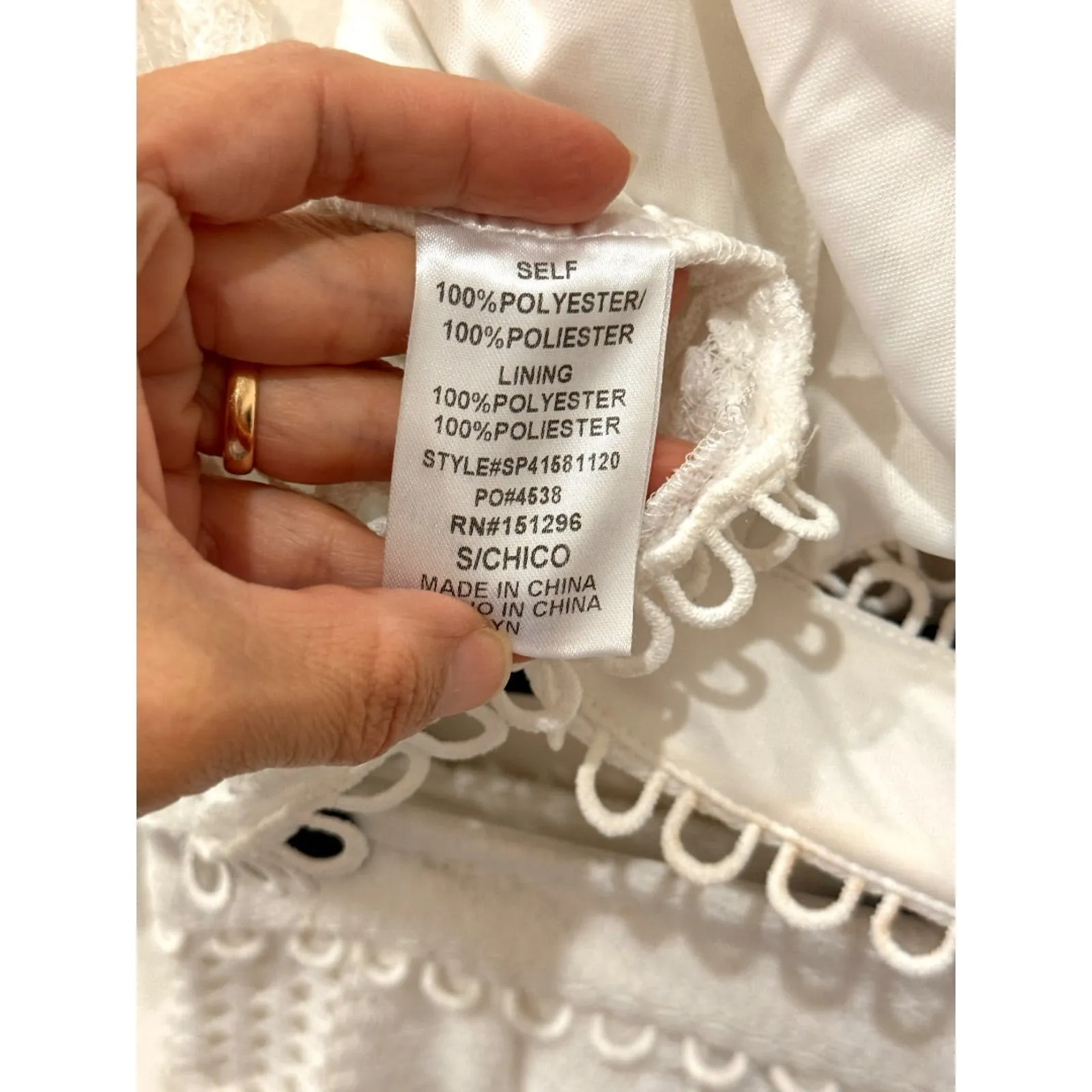 The Sang Matching 2 Piece Set; Crop Top & High Rise Shorts White Women's Size S - Image 4